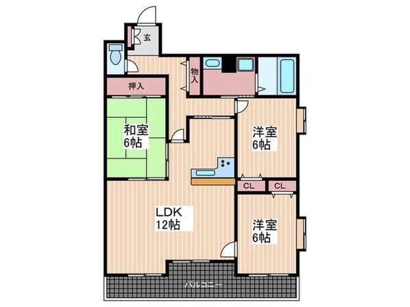 ＥＦＴ-牛田東の物件間取画像